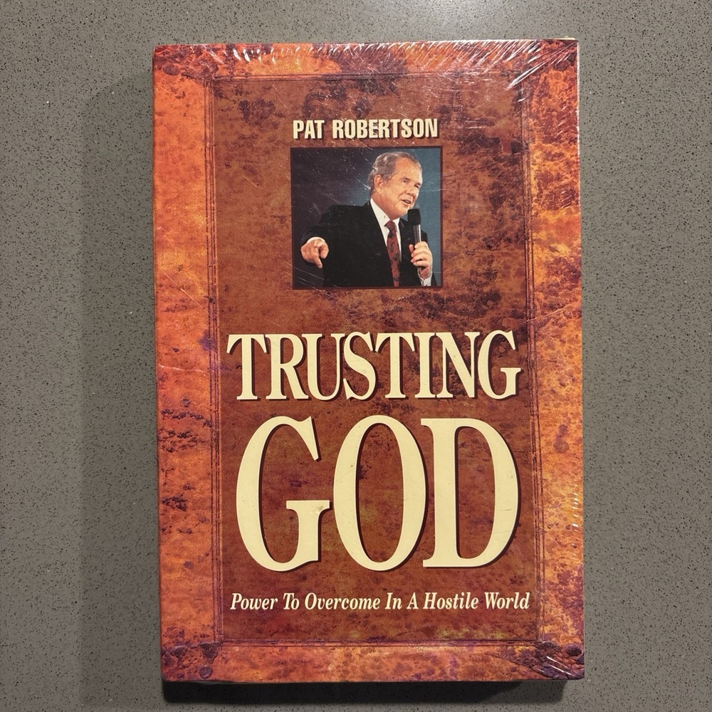 Pat Robertson Trusting God Cassette Collection Power To Overcome SEALED Faith